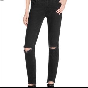 Free people jeans black